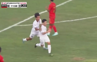 Messi Lào lên tiếng, tuyển Lào bất ngờ chọc thủng lưới chủ nhà Myanmar