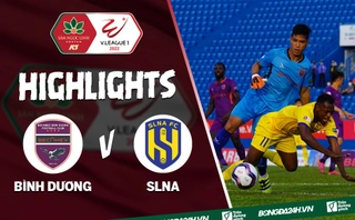 Video tổng hợp: Bình Dương 0-1 SLNA (Vòng 1 V.League 2022)