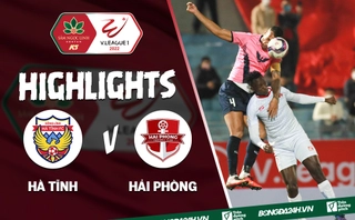 Video tổng hợp: Hà Tĩnh 0-1 Hải Phòng (Vòng 1 V.League 2022)