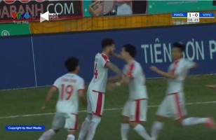 VIDEO: Geovane dứt điểm đẳng cấp, trừng phạt hàng thủ HAGL