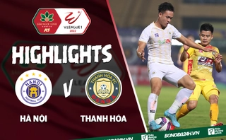 Video Hà Nội vs Thanh Hóa V-League 2022: Quang Hải tỏa sáng
