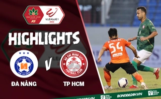 Video tổng hợp: Đà Nẵng 0-0 TPHCM (Vòng 2 V.League 2022)
