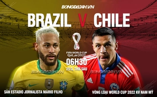 Video tổng hợp: Brazil 4-0 Chile (Vòng loại World Cup 2022)