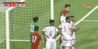 VIDEO: Oman đánh đầu hiểm hóc ghi bàn vào lưới ĐT Việt Nam