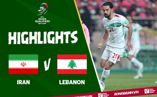 Video tổng hợp: Iran 2-0 Lebanon (vòng loại World Cup 2022)