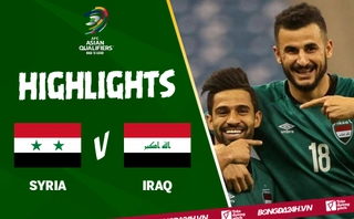 Video tổng hợp: Syria 1-1 Iraq (vòng loại World Cup 2022)