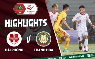 Video tổng hợp: Hải Phòng 1-1 Thanh Hóa (Vòng 3 V.League 2022)