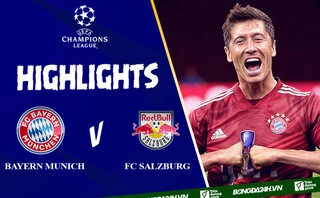 Video Bayern Munich vs FC Salzburg Cúp C1 2022: Hùm Xám thị uy sức mạnh