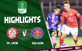Video tổng hợp: TPHCM 1-1 (Pen: 3-4) Sài Gòn - Vòng 1/8 Quốc gia 2022