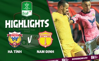 Video tổng hợp: Hà Tĩnh 3-2 Nam Định (Vòng loại Cúp Quốc gia 2022)