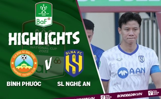 Video tổng hợp: Bình Phước 2-1 SLNA (Vòng loại Cúp Quốc gia 2022)