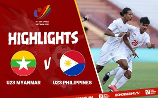 Video tổng hợp: U23 Myanmar 3-2 U23 Philippines (Bảng A SEA Games 31)