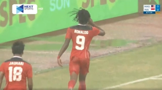 VIDEO: Ronaldo ghi siêu phẩm cho U23 Indonesia