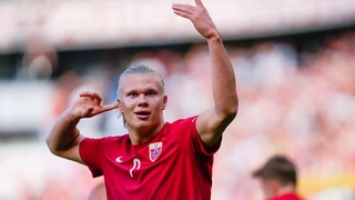 Siêu Haaland rực sáng, Na Uy thắng trận derby Bắc Âu