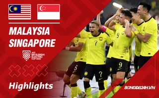 Highlights Malaysia - Singapore | Hạ đẹp Sư tử | Bảng B AFF Cup 2022