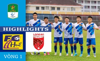 Video tổng hợp: Huế - Long An (Vòng 1 Hạng nhất quốc gia 2023)