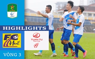 Video tổng hợp: Huế - Phú Thọ (Vòng 3 Hạng nhất quốc gia 2023)