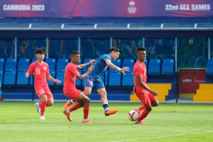 U22 Thái Lan phối hợp như chỗ không người trong bàn thắng thứ hai vào lưới Singapore