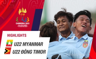 Video tổng hợp: U22 Myanmar - U22 Đông Timor (Bảng A SEA Games 32)