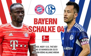 Hủy diệt Schalke, Bayern tiếp tục vững bước trên chặng đường đăng quang