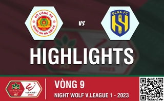Video tổng hợp: CAHN - SLNA (Vòng 9 V-League 2023)