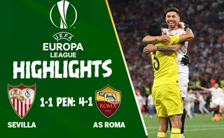 Video Sevilla vs AS Roma chung kết Europa League 2023: Lần thứ 7
