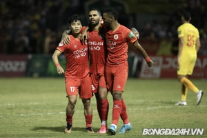 Thêm một pha kiến tạo của Văn Thanh trong trận gặp Thanh Hóa 