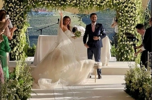 Người đẹp Ines Tomaz lộng lẫy trong ngày kết hôn với Bernardo Silva