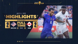 Highlights Mỹ - Canada | Màn đấu súng căng thẳng | Tứ kết Gold Cup 2023