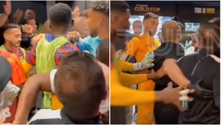 VIDEO cầu thủ Mỹ và Canada ẩu đả dữ dội trong đường hầm