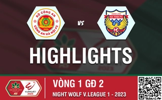 Video CAHN 1-1 Hà Tĩnh: Căng thẳng cuộc đua vô địch