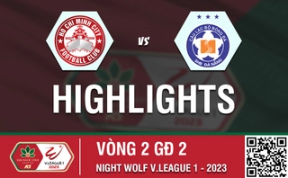 Video tổng hợp: TPHCM - Đà Nẵng (Vòng 2 nhóm B V-League 2023)