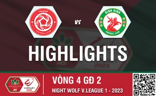 Highlights Viettel - Bình Định | Chủ nhà bất lực | Vòng 4 nhóm A V-League 2023