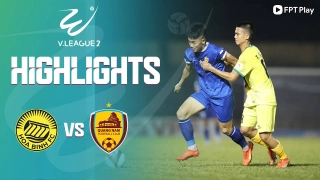 Video tổng hợp: Hòa Bình - Quảng Nam (Vòng 17 Hạng nhất quốc gia 2023)