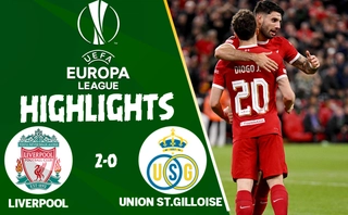 Video cúp C2 Liverpool vs Union St.Gilloise: 3 điểm nhẹ nhàng