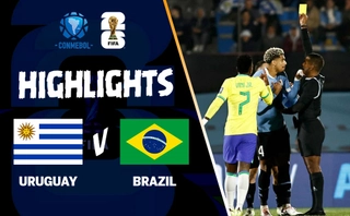 Highlights Uruguay - Brazil | Neymar lên cáng, đội khách trắng tay | Vòng loại World Cup 2026
