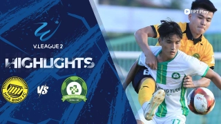 Video tổng hợp: Hòa Bình - Bình Phước (Vòng 1 Hạng nhất quốc gia 2023/24)