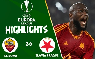 Video cúp C2 AS Roma vs Slavia Prague: Đánh nhanh diệt gọn