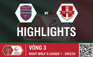 Highlights Bình Dương - Hải Phòng | Siêu phẩm và thẻ đỏ | Vòng 3 V-League 2023/24