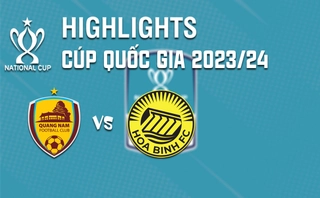 Video tổng hợp: Quảng Nam - Hòa Bình (Cúp quốc gia 2023/24)