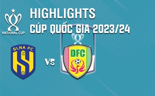 Video tổng hợp: SLNA - Đồng Tháp (Cúp quốc gia 2023/24)