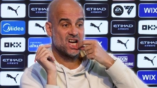 VIDEO: 6 phút đáp trả gay gắt Gary Neville của Pep Guardiola: Man City không hề tự mãn!