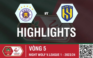Highlights Hà Nội - SLNA  | Đội bóng thủ đô ẵm trọn 3 điểm | Vòng 5 V-League 2023/24