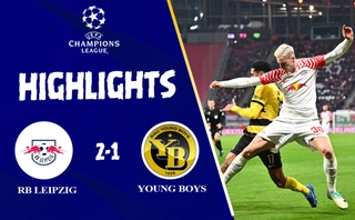 Video RB Leipzig vs Young Boys: Đôi công rực lửa hiệp 2