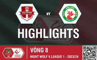 Highlights Hải Phòng - Bình Định | Rời Lạch Tray với 3 điểm | Vòng 8 V-League 2023/24