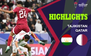 Video tổng hợp: Tajikistan - Qatar (Bảng A Asian Cup 2023)