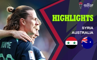 Highlights Syria - Australia | Chuột túi có vé đi tiếp | Bảng B Asian Cup 2023