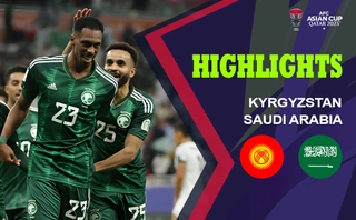 Video Kyrgyzstan vs Saudi Arabia (Asian Cup 2023): 2 thẻ đỏ 2 bàn thắng
