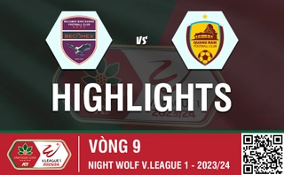 Highlights Bình Dương - Quảng Nam | Janclesio vừa xây vừa phá | Vòng 9 V-League 2023/24