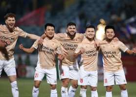 Quang Hải ghi bàn thắng ấn tượng cho Công An Hà Nội FC